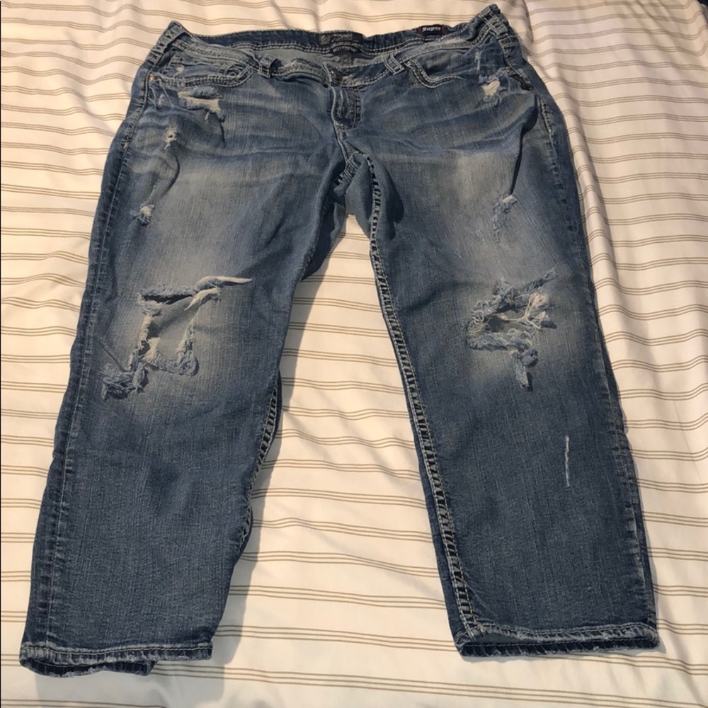 Silver Jeans Co - Plus Size Capris